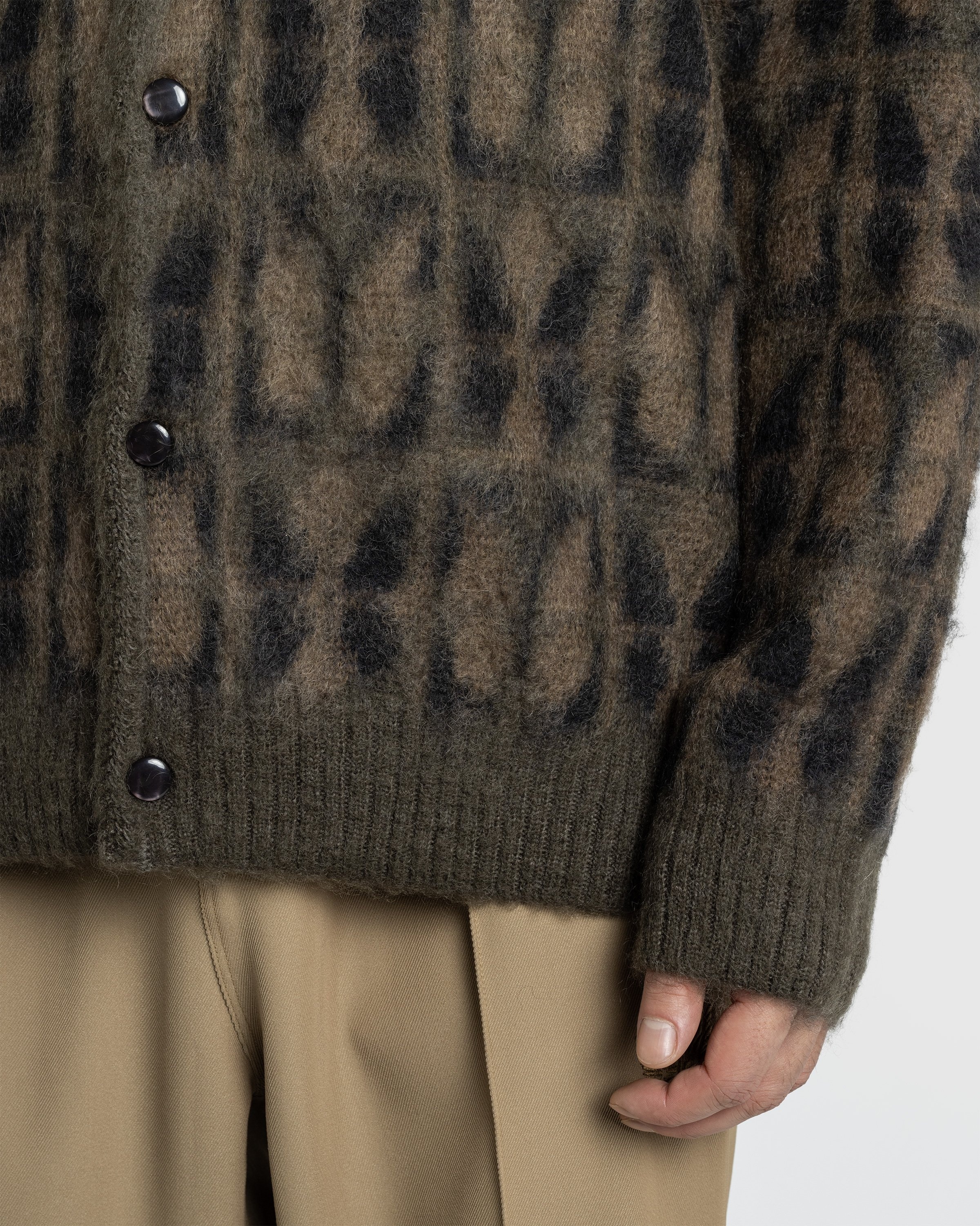 Jigsaw mohair leaf cardigan hot sale